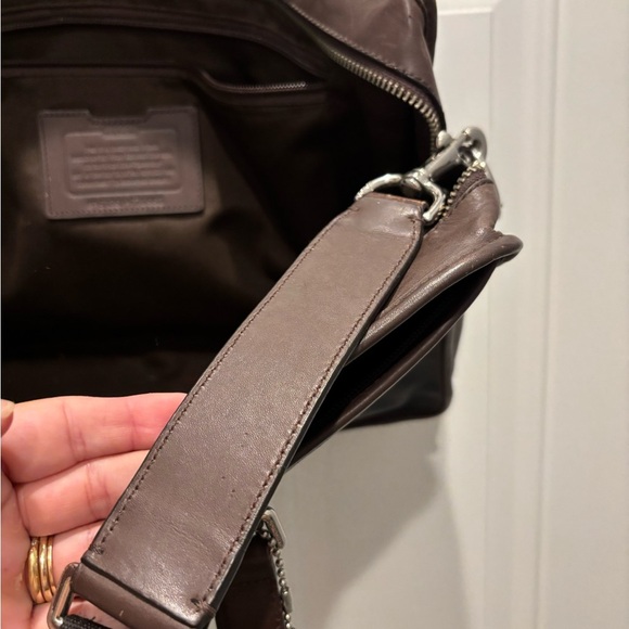 COACH Lexington Embassy Brief - Unisex,  leather laptop bag 👜 - Picture 8 of 11